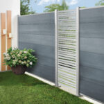 Traumgarten system platinum et lame décorative vertical Linéa