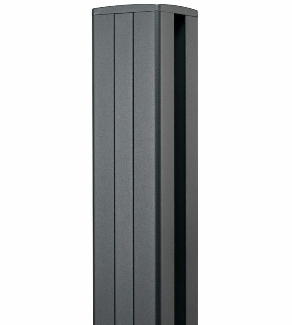 Poteau et accessoire pour panneau composite et aluminium